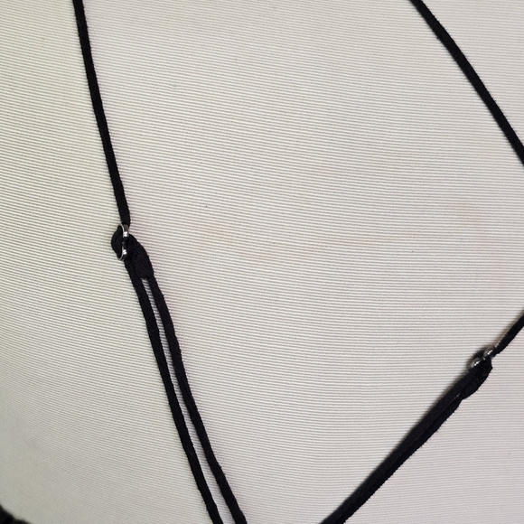 Free People Black Adella Crochet Bralette Black Lace Large - Picture 7 of 13